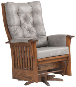 Finley Style Slat Jumbo Deluxe Swivel Glider
