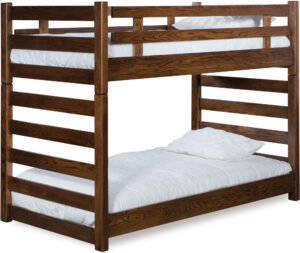 Ladder Hardwood Bunk Bed