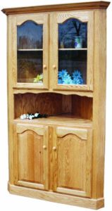 LaGrange Corner Curio Hutch