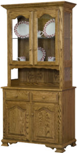 LaGrange Style 2-Door Open Hutch