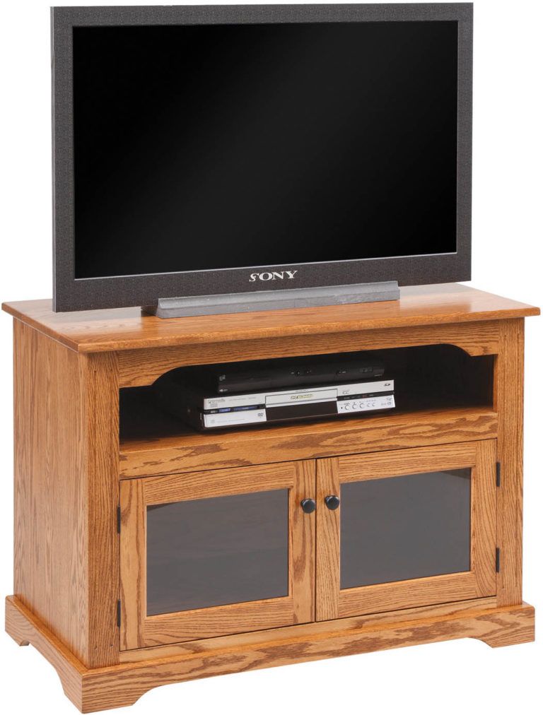 Amish Lancaster T.V. Stand Oak