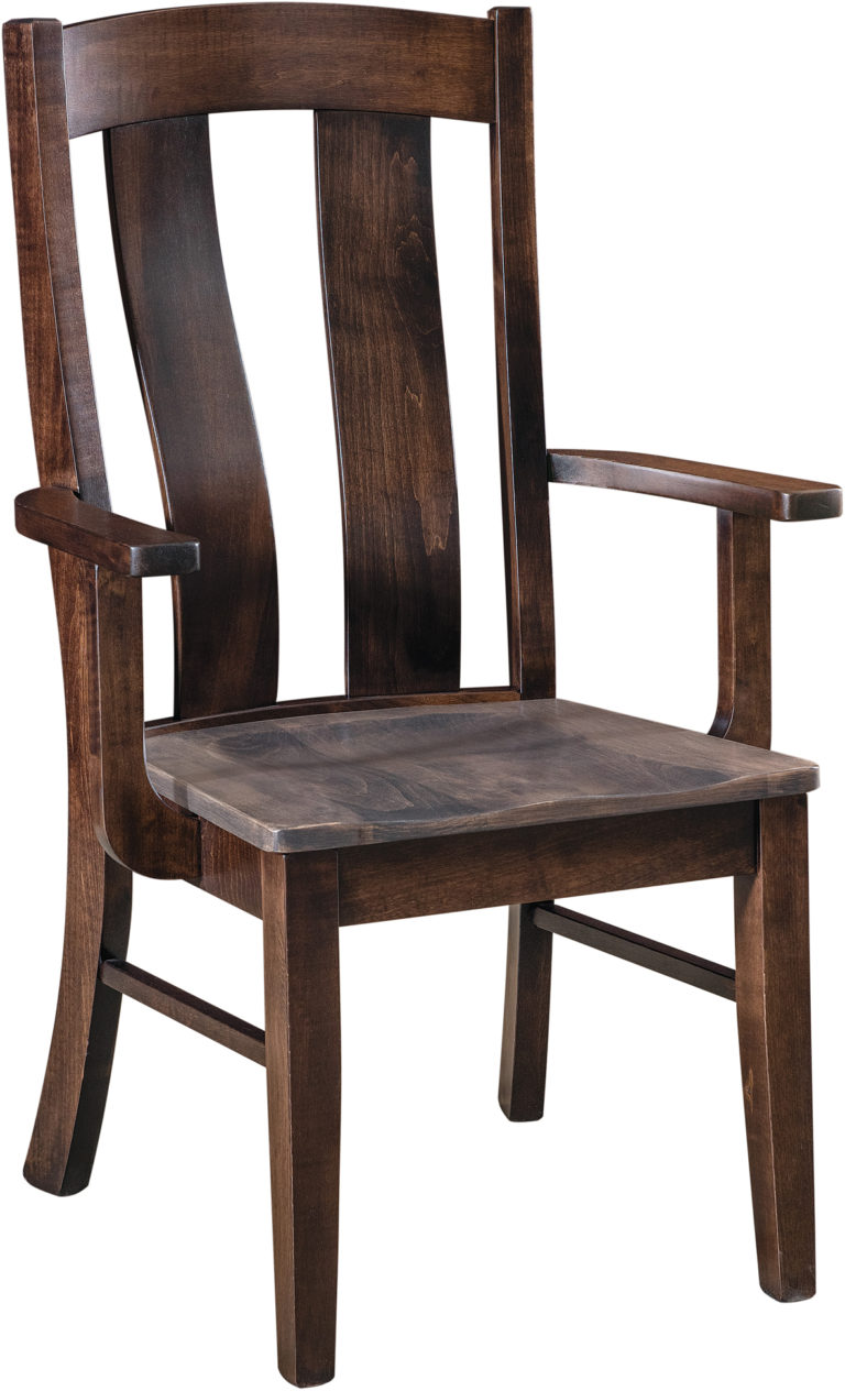 Amish Laurie Dining Chair with Arms