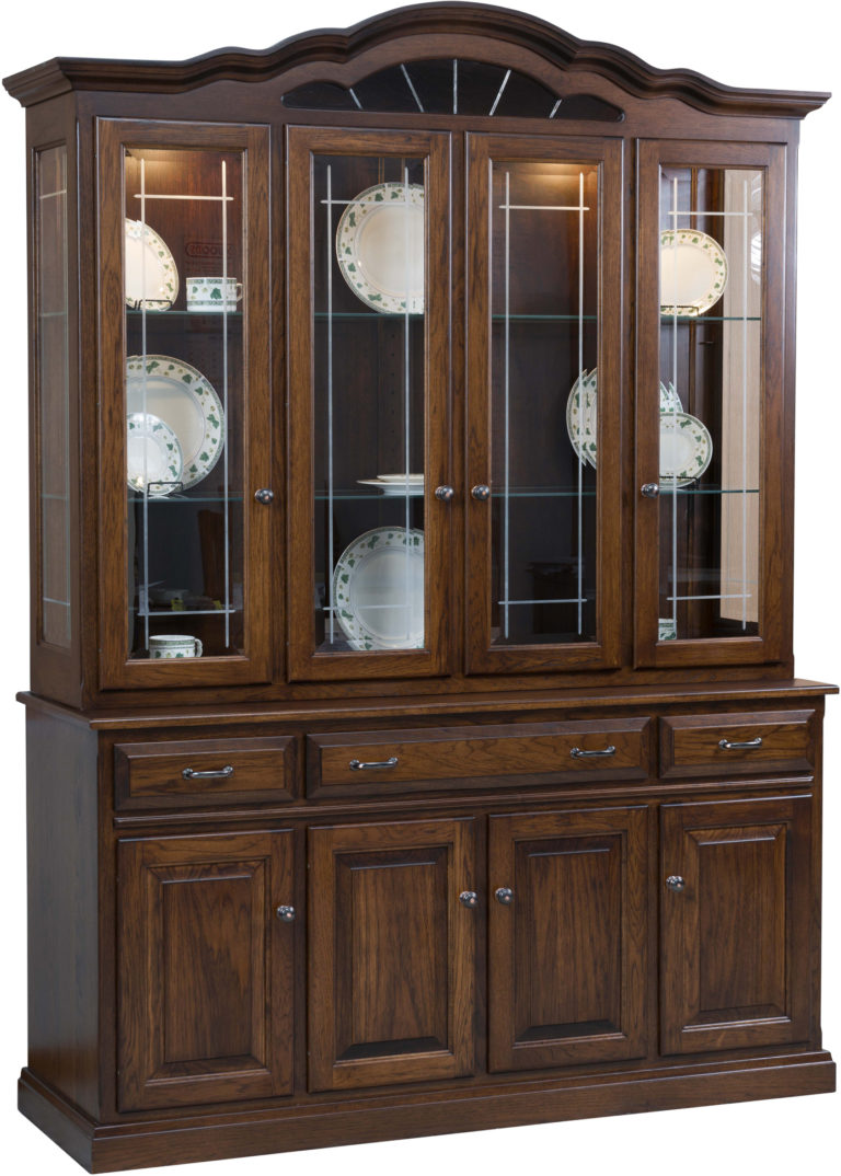 Amish Legacy Hutch with Four Doors