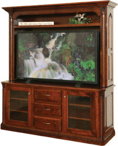 Lexington Deluxe TV Stand with Hutch