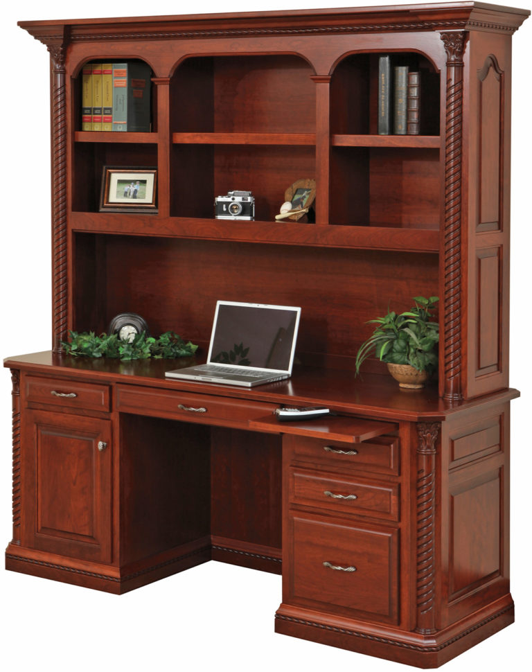 Amish Lexington Credenza with Hutch