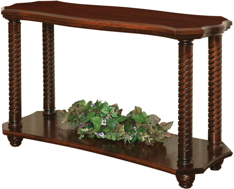 Amish Lexington Open Sofa Table