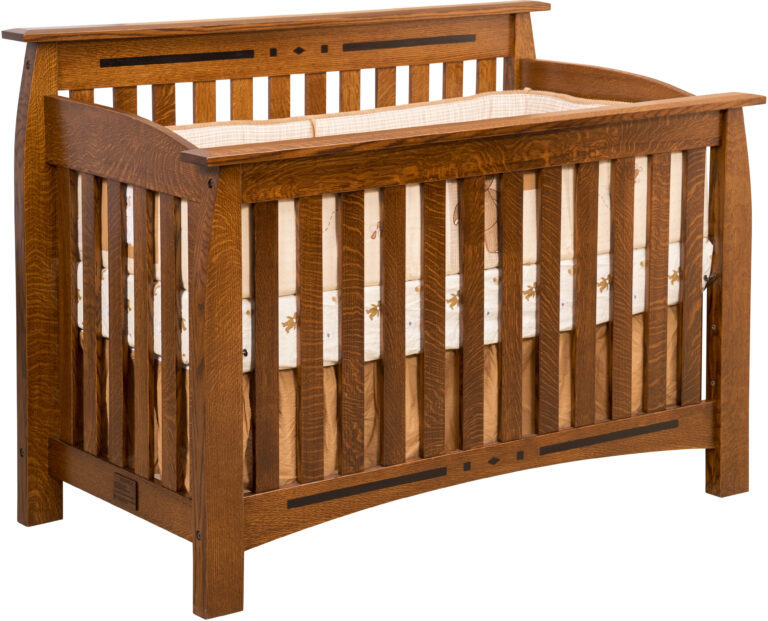 Custom Linbergh Crib with Optional Inlays