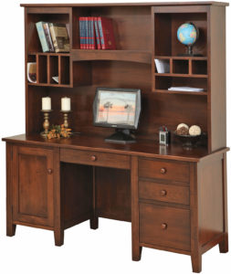 Manhattan Credenza Base with Hutch