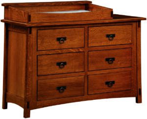 McCoy Six Drawer Changer Chest