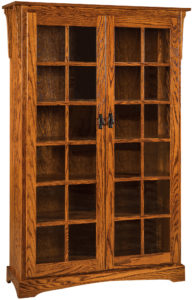 Mission Extra Large Two Door Bookcase