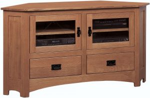 Belk Mission Corner TV Cabinet