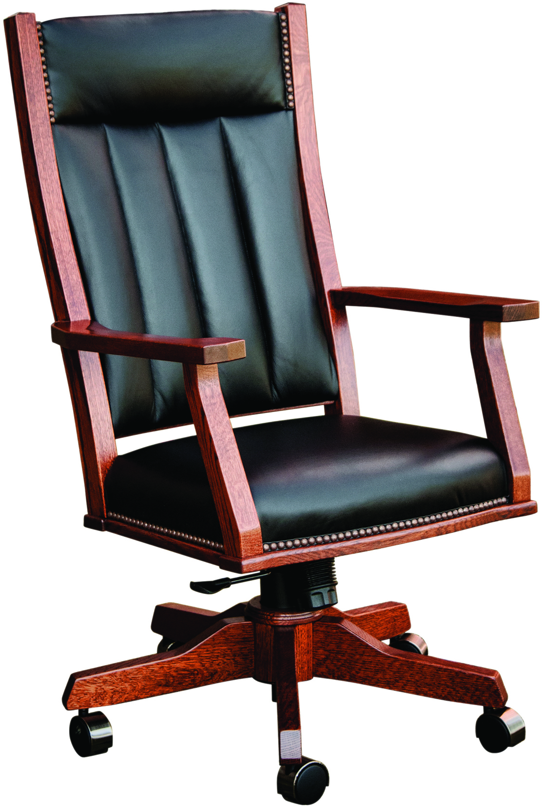 Mission Office Chair Mission Solid Wood Executive Desk Chair