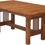 Mission Trestle Dining Table