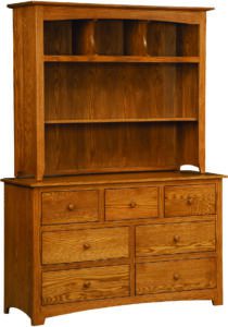 Monterey Dresser Hutch