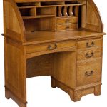 Small Noble Mission Roll Top Desk