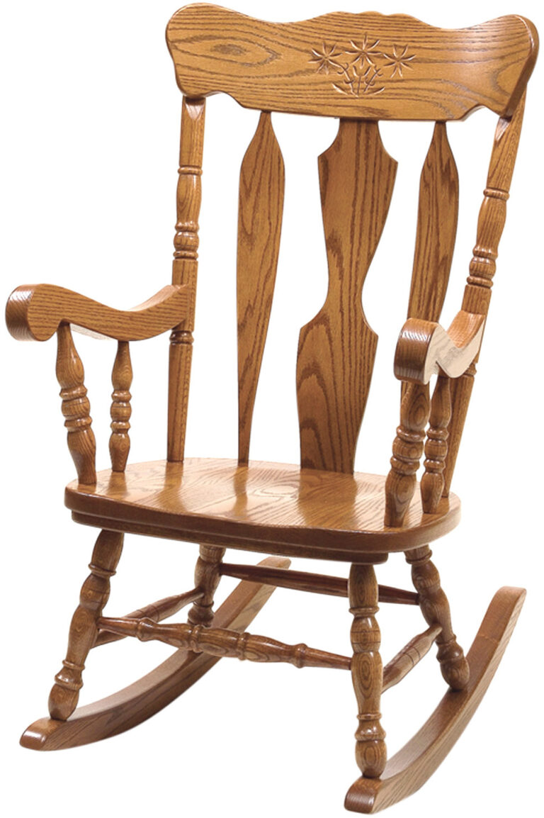 Amish Youth Daisy Rocker in Oak