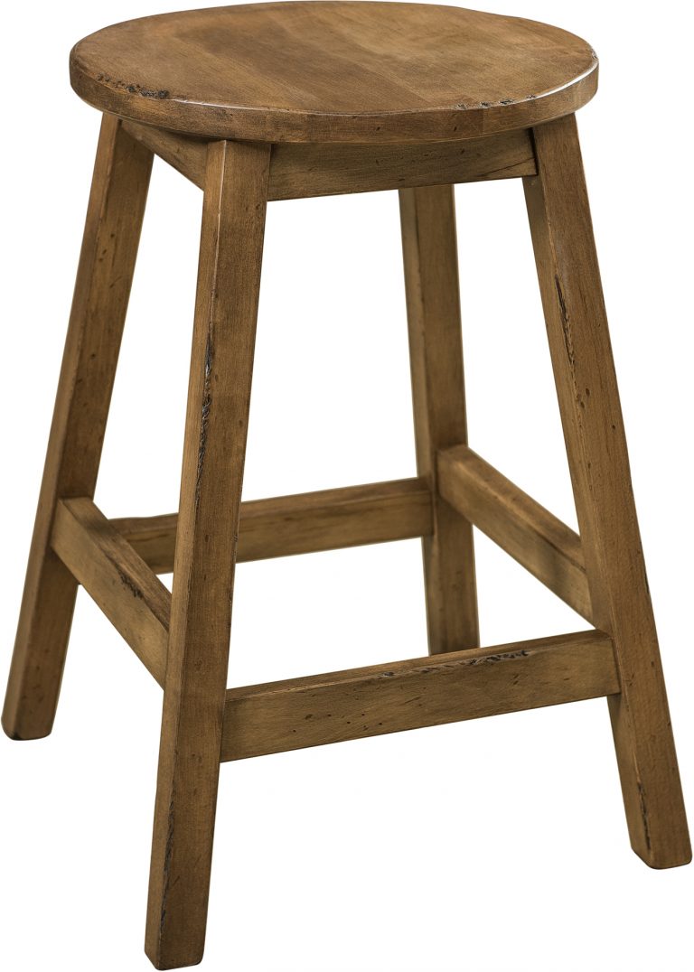 Amish Oakley Bar Stool