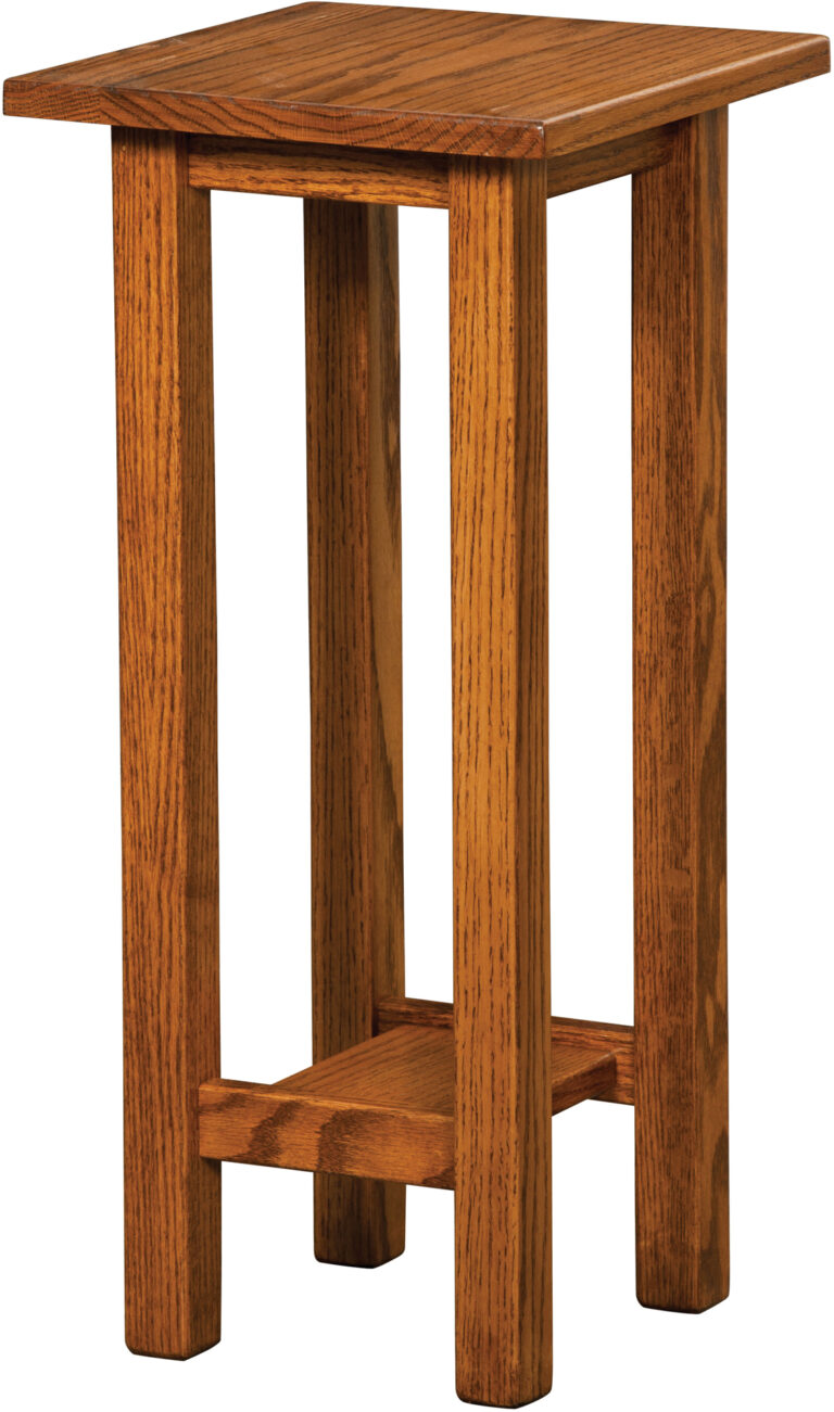 Custom Open Mission 18 Inch Plant Stand