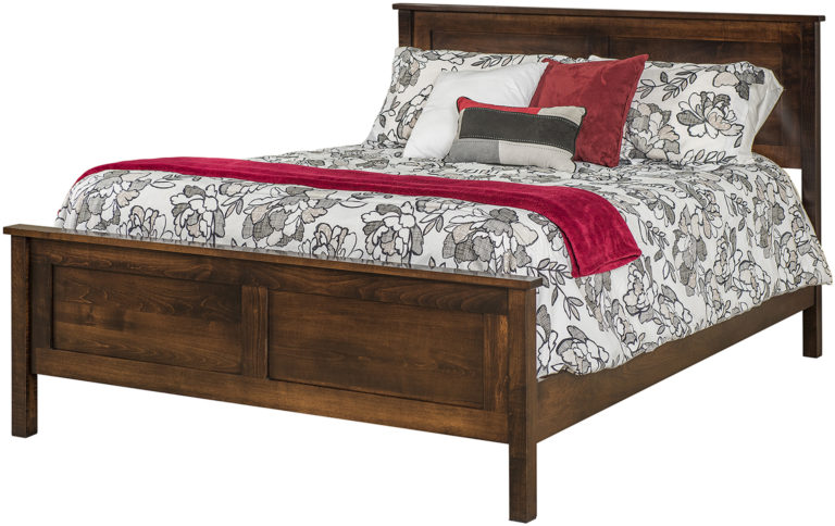 Amish Plain Shaker Bed