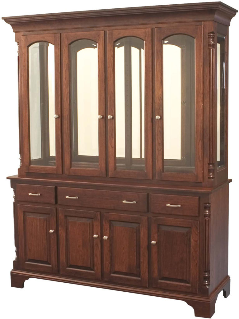 Amish Princeton Four Door Hutch