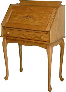 Queen Anne Amish Crafted Secretary Desk