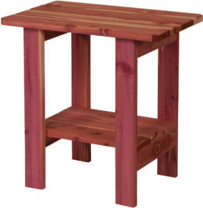 Cedar Rectangular Side Table