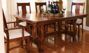 Reno Trestle Table Dining Room Set