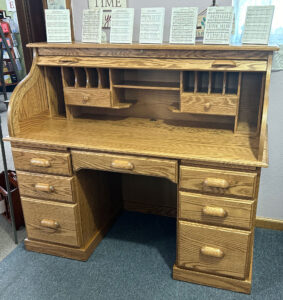 Roll Top Desk Ready for Pick Up