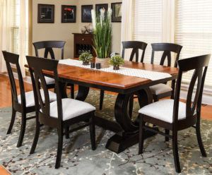 Saratoga Trestle Dining Room Set