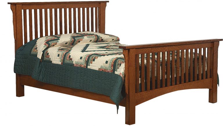 Amish Schwartz Mission Style Bed