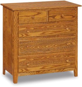 Shaker Five Drawer Child's Chest