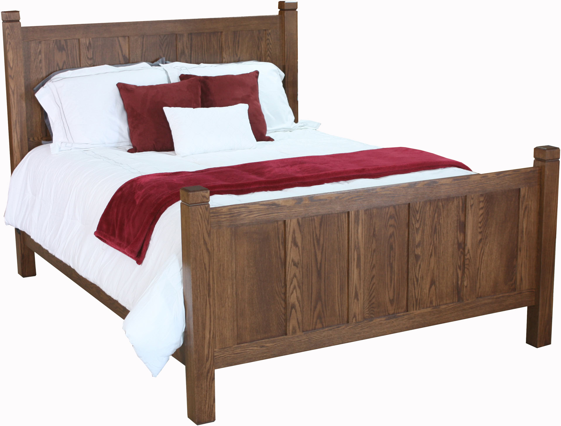 Shaker Wooden Bed Shaker Panel Bed Shaker Wood Panel Bed