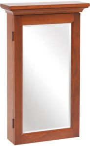 Shaker Wall-Mounted Jewelry Armoire