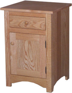 Shaker One Door Nightstand