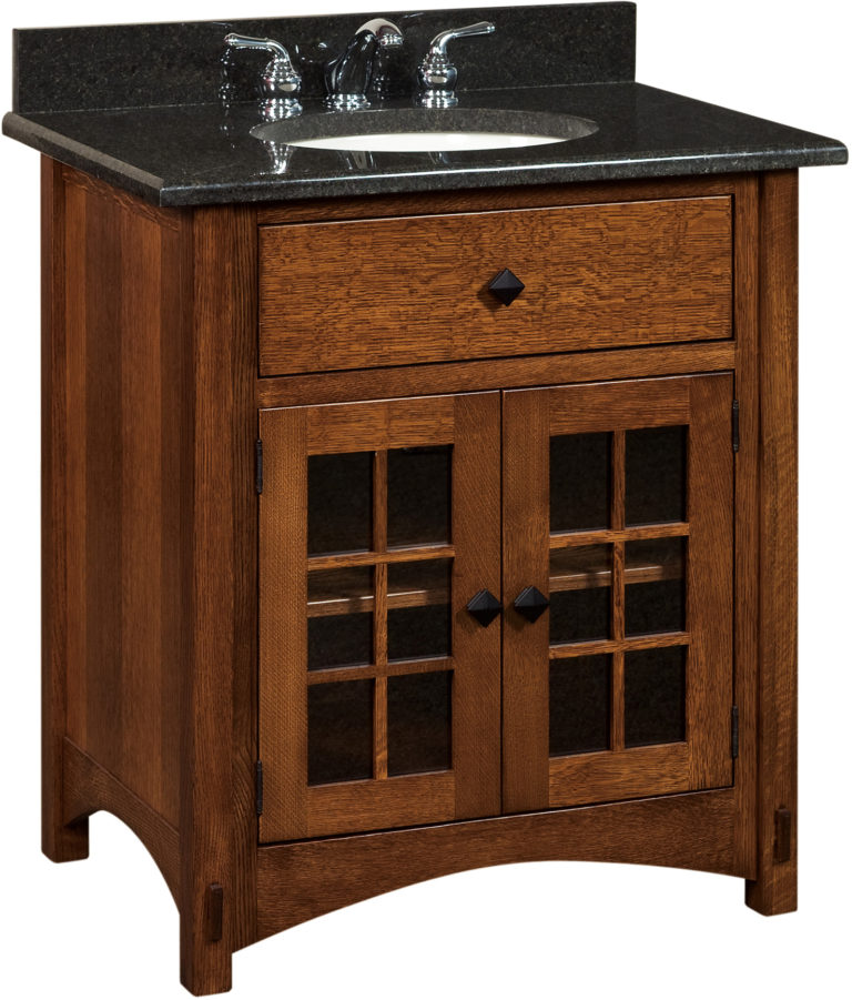 Amish Springhill Small Free Standing Sink Cabinet