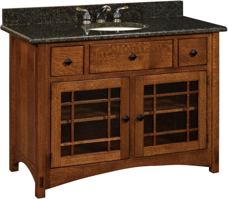 Amish Springhill Medium Free Standing Sink Cabinet
