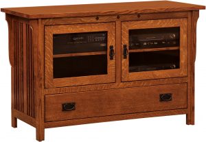 Straight Royal Mission TV Stand