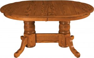 Traditional Scalloped Table