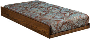 Trundle Hardwood Bed