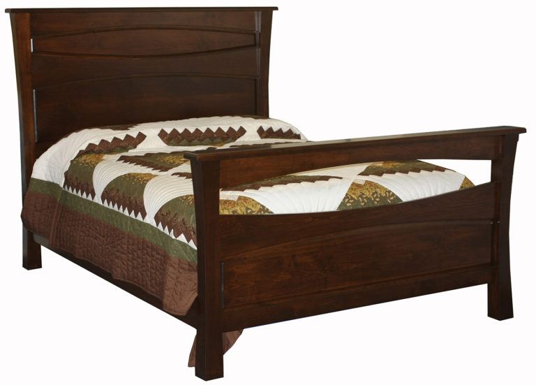 Amish Vadalia Hardwood Bed