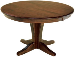 Vintage Pedestal Dining Room Table