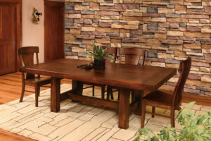 Wellington Trestle Dining Room Set