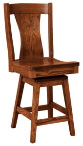 Westin Hardwood Swivel Bar Stool