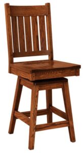 Williamsburg Hardwood Swivel Bar Stool