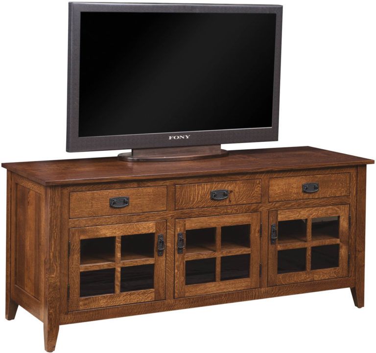 Amish Wright Mills T.V. Stand