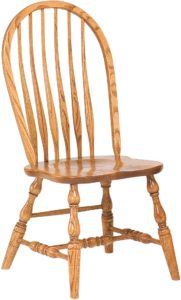 Bent Feather Bow-Back Chair