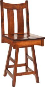 Country Shaker Swivel Barstool