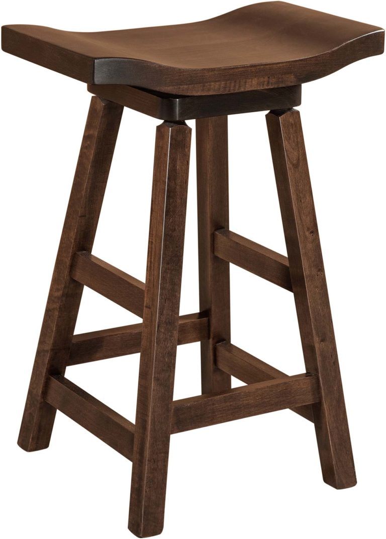 Amish Portage Swivel Barstool