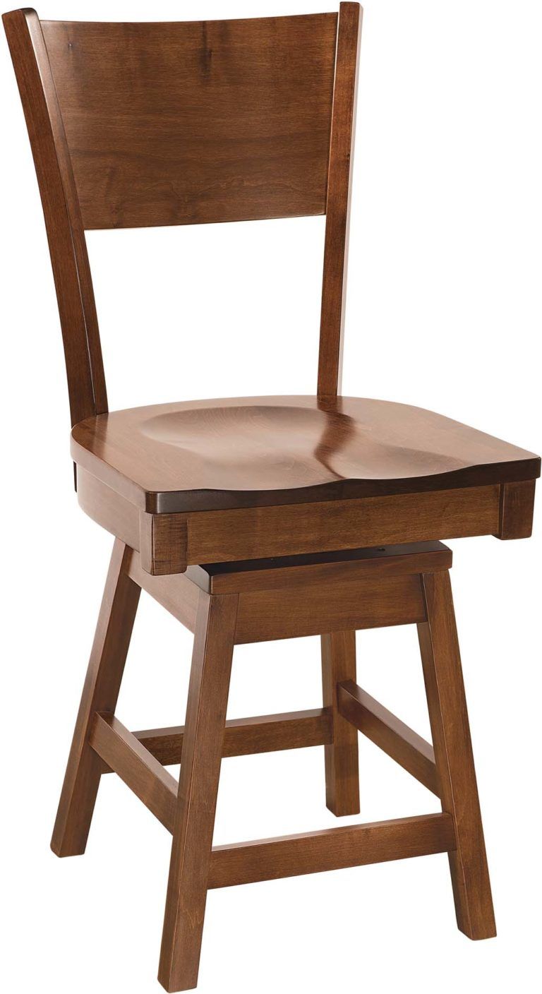 Amish Somerset Swivel Barstool