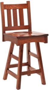 Vintage Mission Barstool